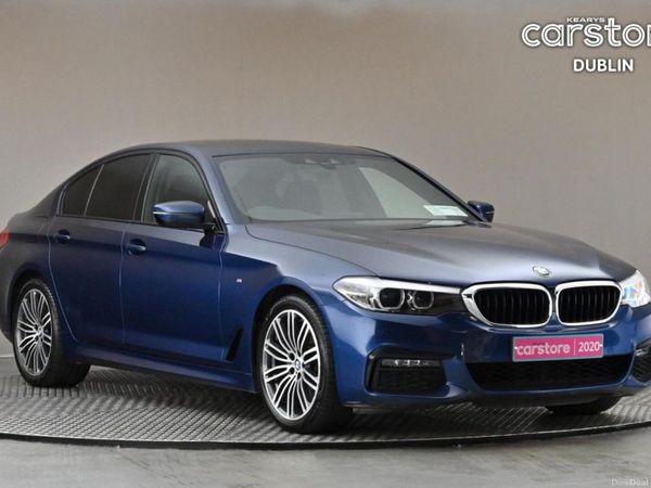 BMW 5-Series Saloon, Diesel, 2020, Blue