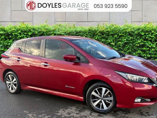 Nissan Leaf Hatchback, Electric, 2020, Red