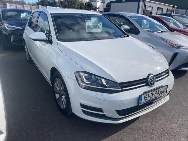 Volkswagen Golf Hatchback, Petrol, 2015, White
