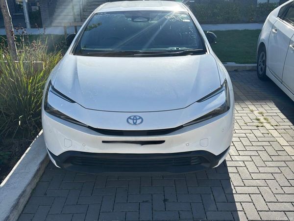Toyota Prius Hatchback, Petrol Hybrid, 2023, White