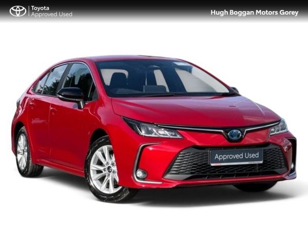 Toyota Corolla Saloon, Petrol Hybrid, 2026, Red