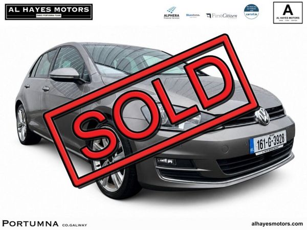Volkswagen Golf Hatchback, Diesel, 2016, Grey