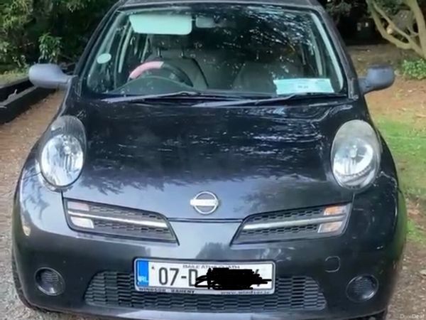 Nissan Micra Hatchback, Petrol, 2007, Black