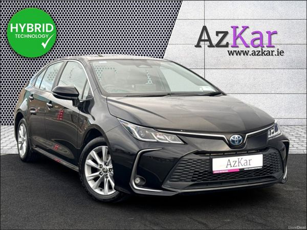 Toyota Corolla Saloon, Petrol Hybrid, 2023, Black