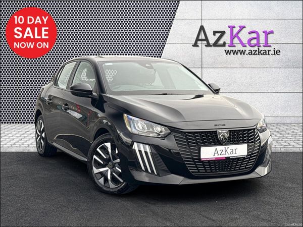 Peugeot 208 Hatchback, Petrol, 2024, Black