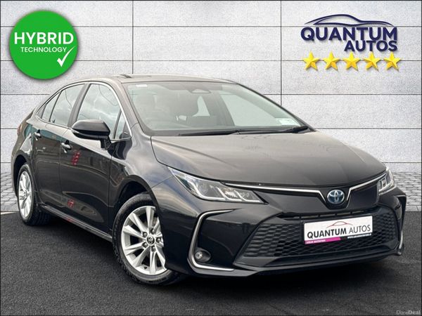 Toyota Corolla Saloon, Petrol Hybrid, 2023, Black