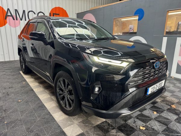 Toyota RAV4 SUV, Petrol Hybrid, 2023, Black