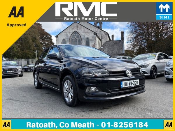 Volkswagen Polo Hatchback, Petrol, 2018, Black