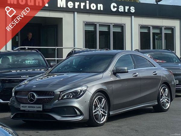 Mercedes-Benz CLA Saloon, Petrol, 2017, Grey