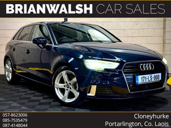 Audi A3 Hatchback, Petrol, 2017, Blue