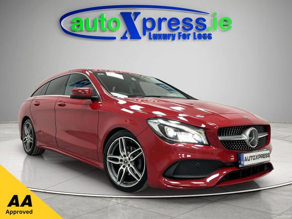 Mercedes-Benz CLA Estate, Petrol, 2018, Red