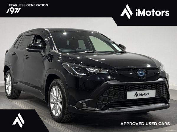 Toyota Corolla Cross SUV, Petrol Hybrid, 2023, Black