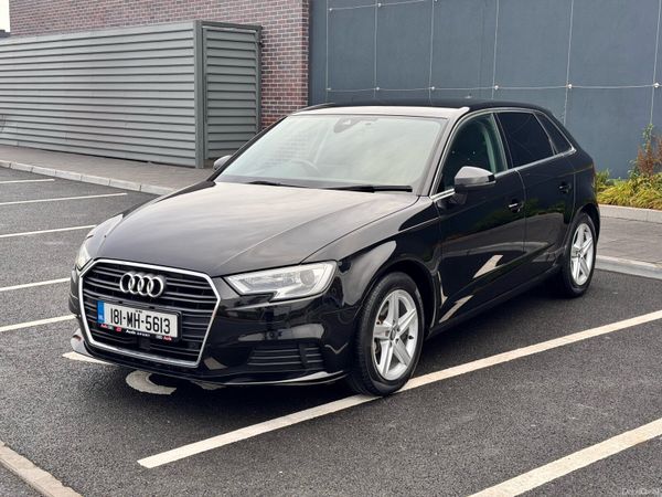 Audi A3 Hatchback, Petrol, 2018, Black