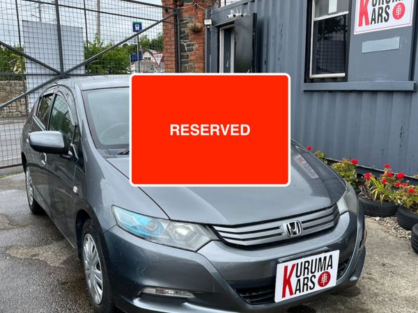 Honda Insight Saloon, Petrol Hybrid, 2011, Grey