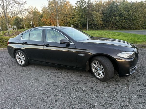 BMW 5-Series Saloon, Diesel, 2015, Brown