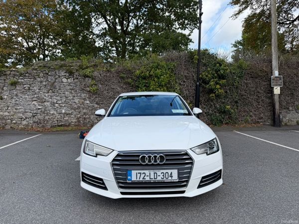 Audi A4 Saloon, Diesel, 2017, White