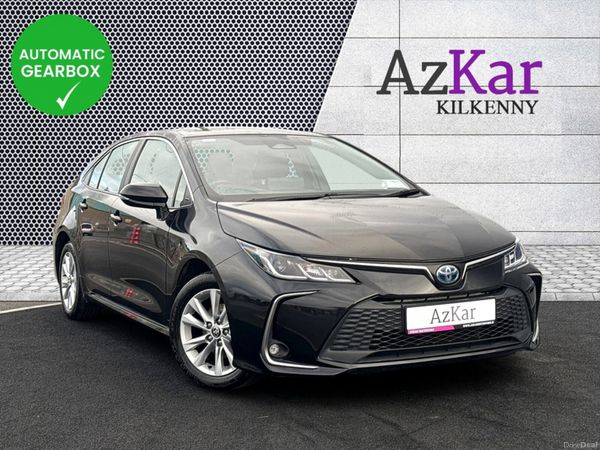Toyota Corolla Saloon, Petrol Hybrid, 2023, Black