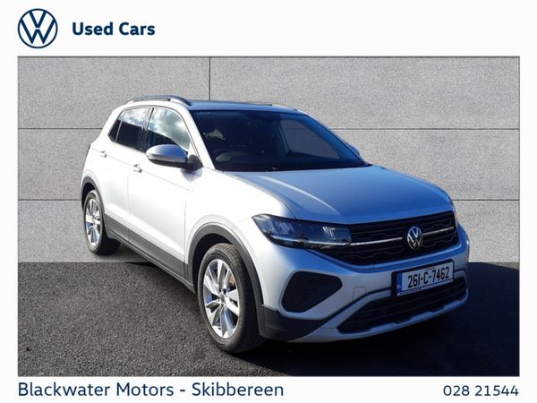 Volkswagen T-Cross SUV, Petrol, 2026, Grey
