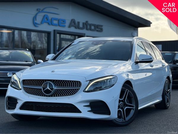 Mercedes-Benz C-Class Estate, Diesel, 2019, White