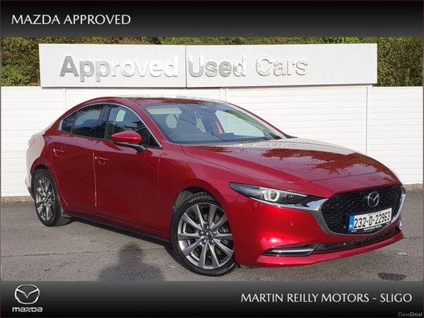 Mazda Mazda3 Saloon, Petrol, 2023, Red