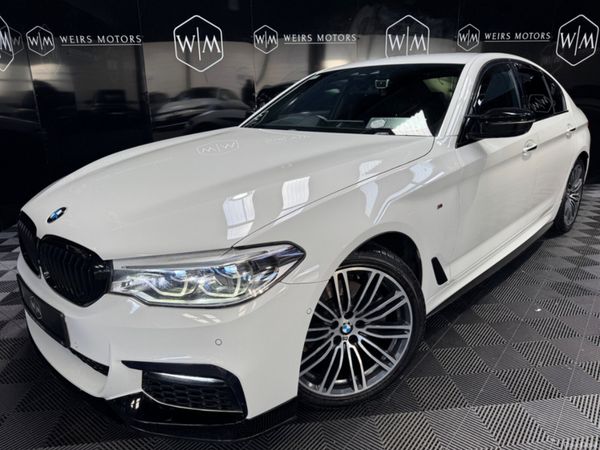 BMW 5-Series Saloon, Diesel, 2017, White