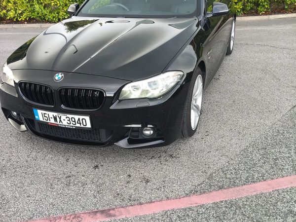 BMW 5-Series Saloon, Diesel, 2015, Black