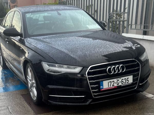 Audi A6 Saloon, Diesel, 2017, Black