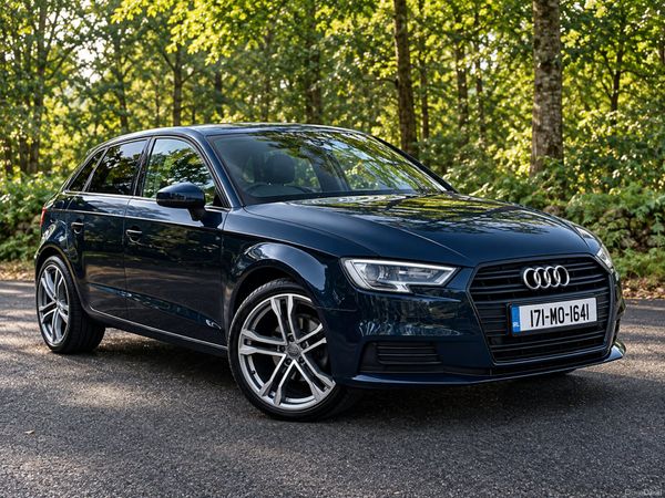 Audi A3 Hatchback, Diesel, 2017, Blue