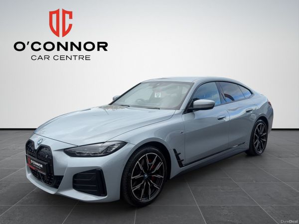 BMW i4 Saloon, Electric, 2022, Grey