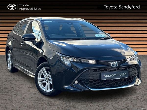 Toyota Corolla Estate, Petrol Hybrid, 2022, Black