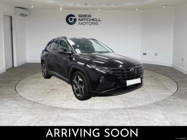 Hyundai Tucson SUV, Petrol Hybrid, 2024, Black