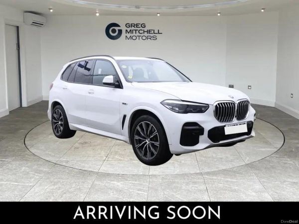 BMW X5 SUV, Petrol Hybrid, 2022, White