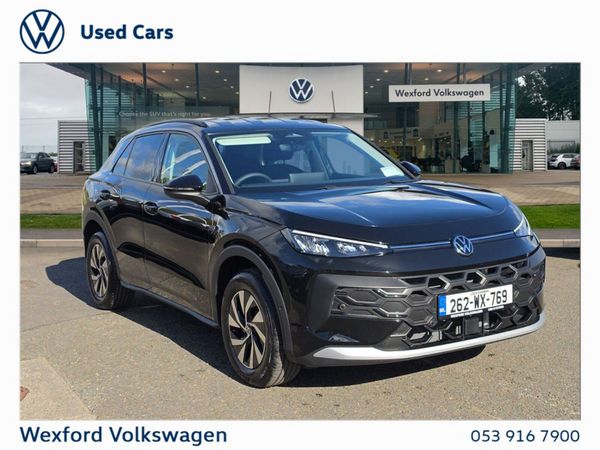 Volkswagen T-Roc SUV, Petrol, 2026, Black