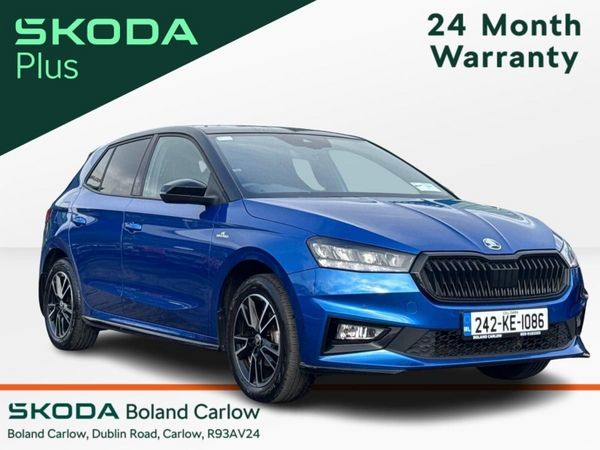 Skoda Fabia Hatchback, Petrol, 2024, Blue