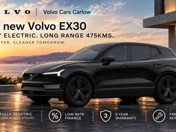 Volvo EX30 Hatchback, Electric, 2027, White