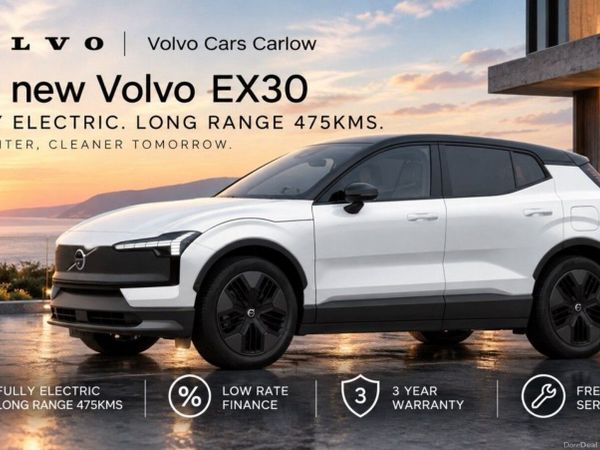 Volvo EX30 Hatchback, Electric, 2027, White