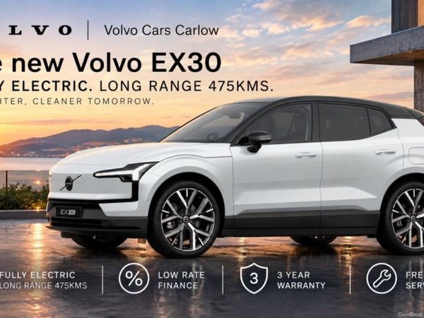 Volvo EX30 Hatchback, Electric, 2027, Black