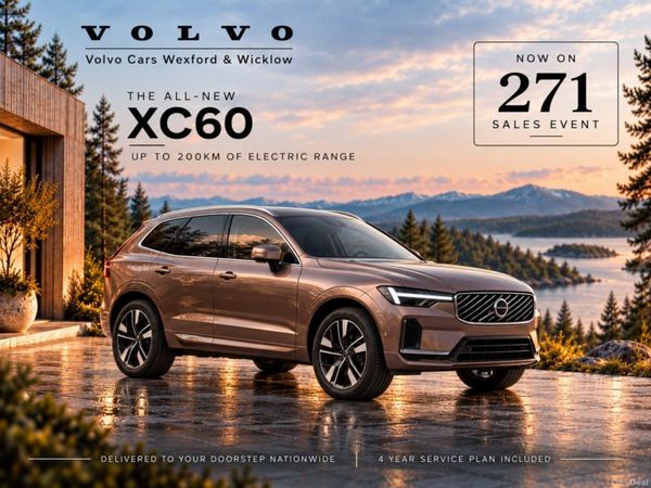 Volvo XC60 SUV, Petrol Plug-in Hybrid, 2027, 