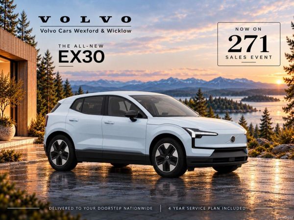 Volvo EX30 SUV, Electric, 2027, Blue