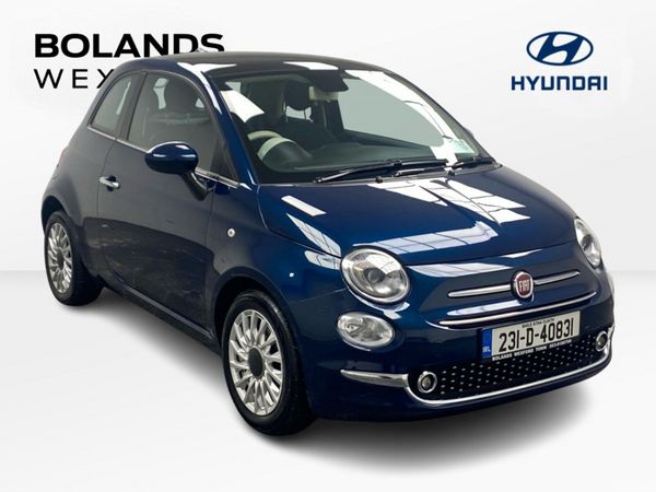 Fiat 500 Hatchback, Petrol, 2023, Blue