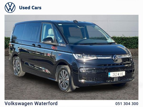 Volkswagen Multivan MPV, Petrol Plug-in Hybrid, 2025, Black