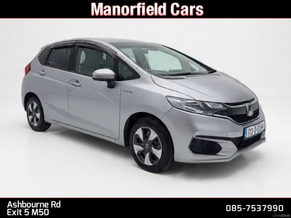 Honda Fit Hatchback, Petrol Hybrid, 2017, Silver