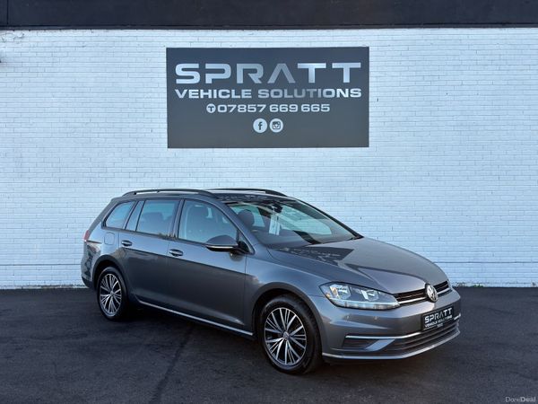 Volkswagen Golf Estate, Diesel, 2018, Grey