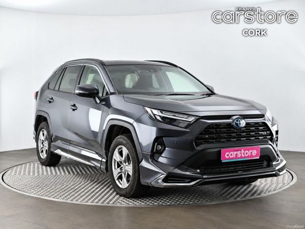 Toyota RAV4 SUV, Petrol Hybrid, 2021, Black