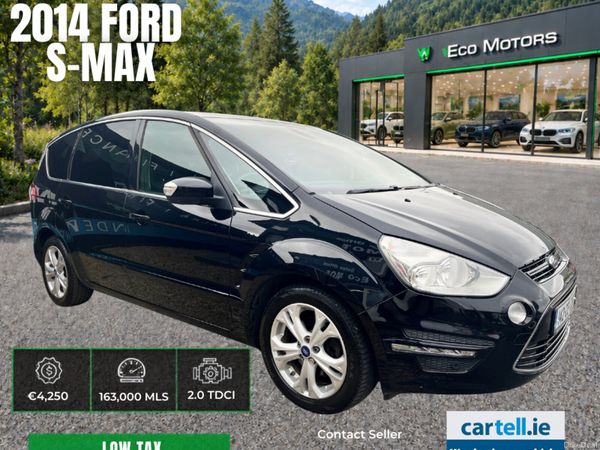 Ford S-Max MPV, Diesel, 2014, Black
