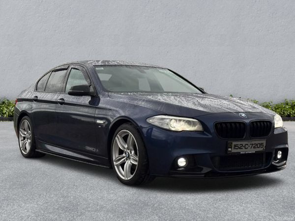 BMW 5-Series Saloon, Diesel, 2015, Blue