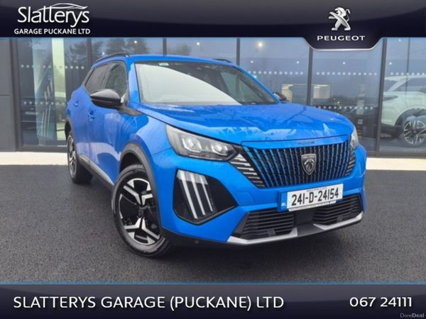Peugeot 2008 SUV, Petrol, 2024, Blue
