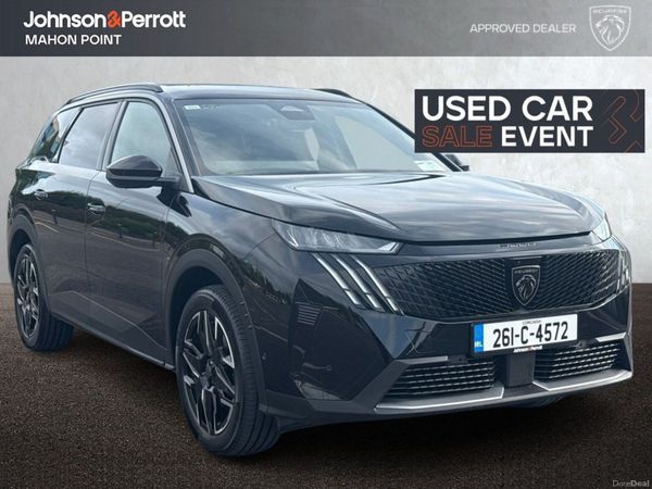 Peugeot 5008 MPV, Petrol, 2026, Black