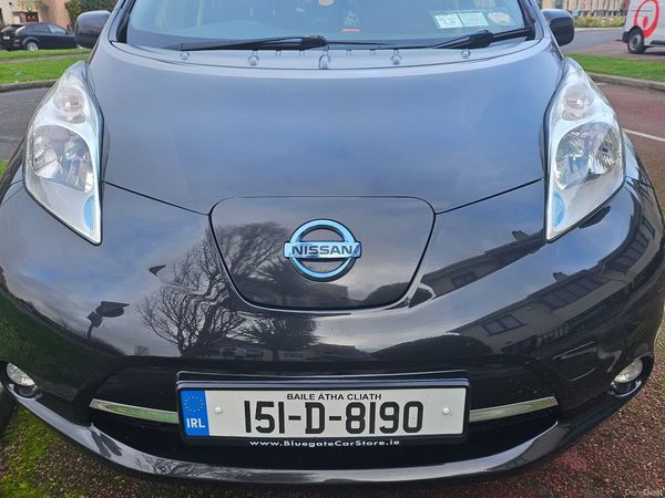 Nissan Leaf Hatchback, Electric, 2015, Black