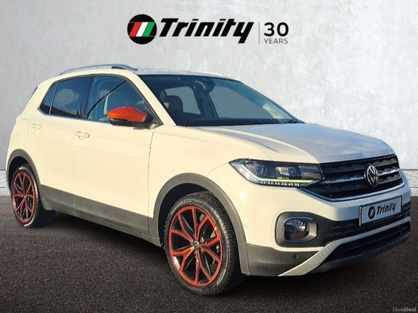 Volkswagen T-Cross SUV, Petrol, 2021, White